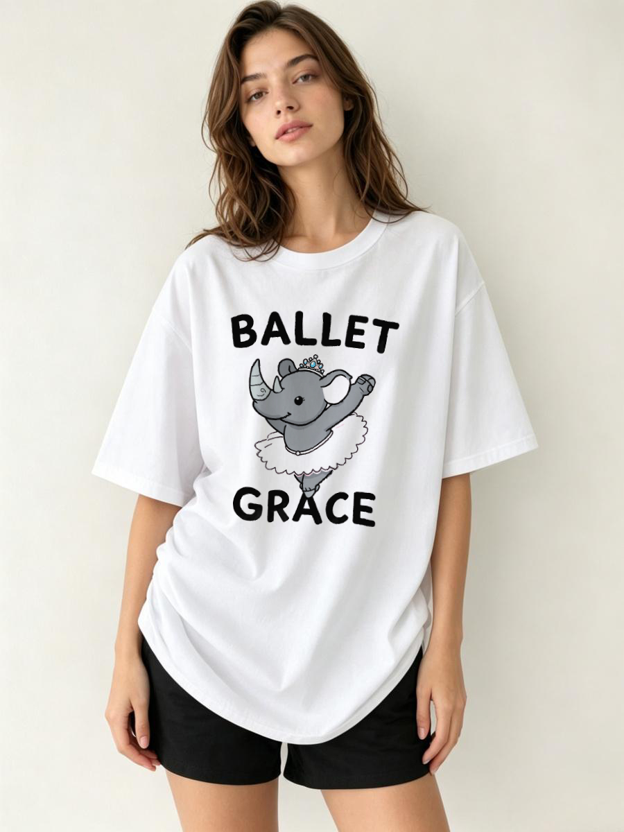 Kaos Wanita Gaya Kasual Urban  - Women'S Fashion Vogue ulasan dan harga