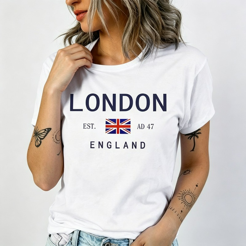 Kaus Wanita Musim Panas London - Women'S Fashion London ulasan dan harga