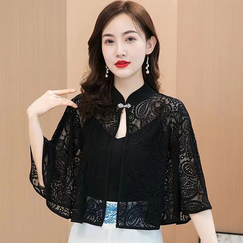 Mantel Selendang Musim Semi Mu - Women'S Fashion Knitwear ulasan dan harga