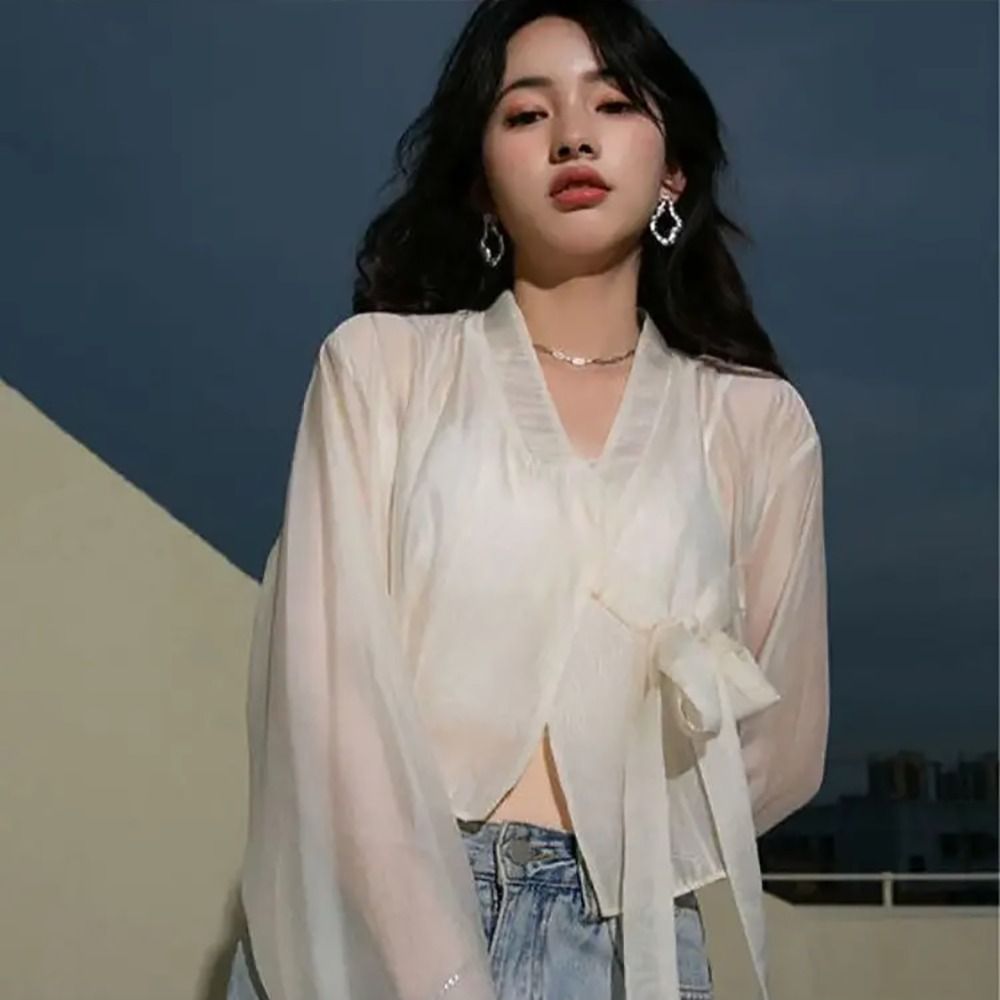 Selendang Sutra Es Modal Gaya  - Women'S Fashion Knitwear ulasan dan harga