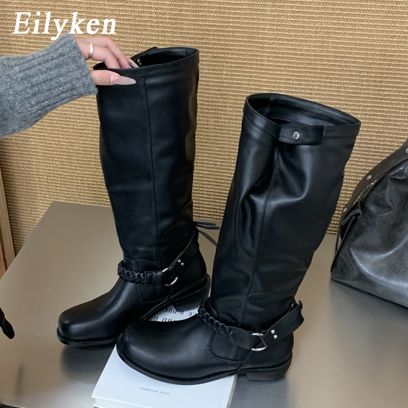 Eilyken 2027 Desain Musim Gugu - Winter Fashion Women Boots ulasan dan harga
