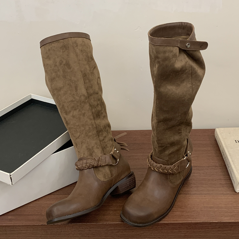 Eilyken 2027 Desain Musim Gugu - Winter Fashion Women Boots ulasan dan harga