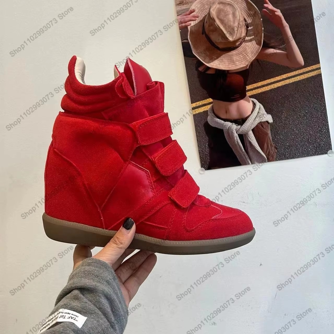 Sepatu Sneakers Wanita Hak Tin - Women'S Fashion Gym Shoes ulasan dan harga