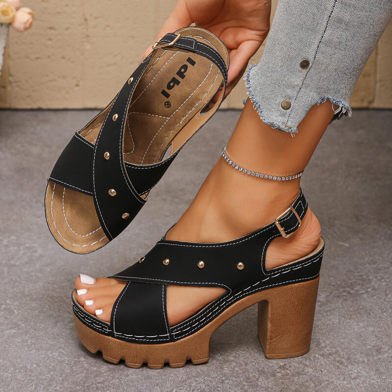 Sandal Gladiator Tali Silang H - Spaghetti Strap Dress ulasan dan harga