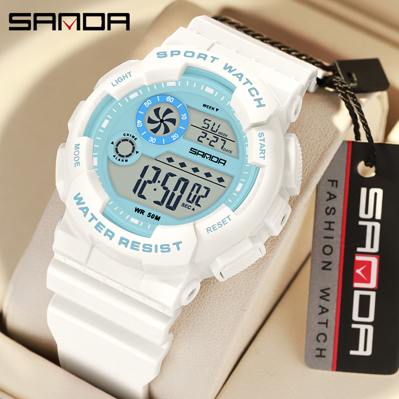 SANDA G jam tangan Digital ola - Women Fashion Zone ulasan dan harga