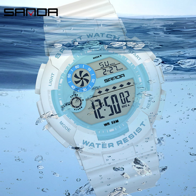 SANDA G jam tangan Digital ola - Women Fashion Zone ulasan dan harga