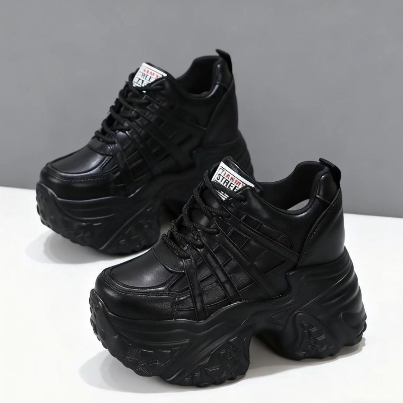 Sepatu Sneakers Platform Wedge - Women'S Fashion Gym Shoes ulasan dan harga
