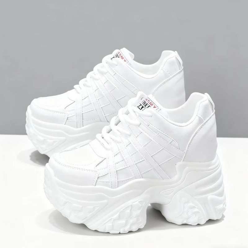 Sepatu Sneakers Platform Wedge - Women'S Fashion Gym Shoes ulasan dan harga