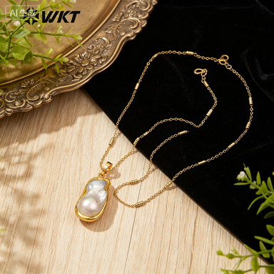 WT-JN063 Kalung Mutiara Air Ta - Women'S Fashion Vogue ulasan dan harga
