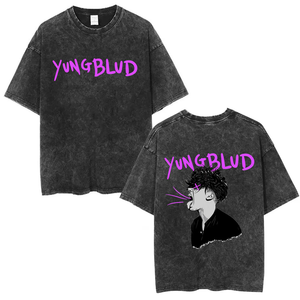 Kaos Grafis Wajah Yungblud Vin - Women'S Fashion Graphic Tees ulasan dan harga