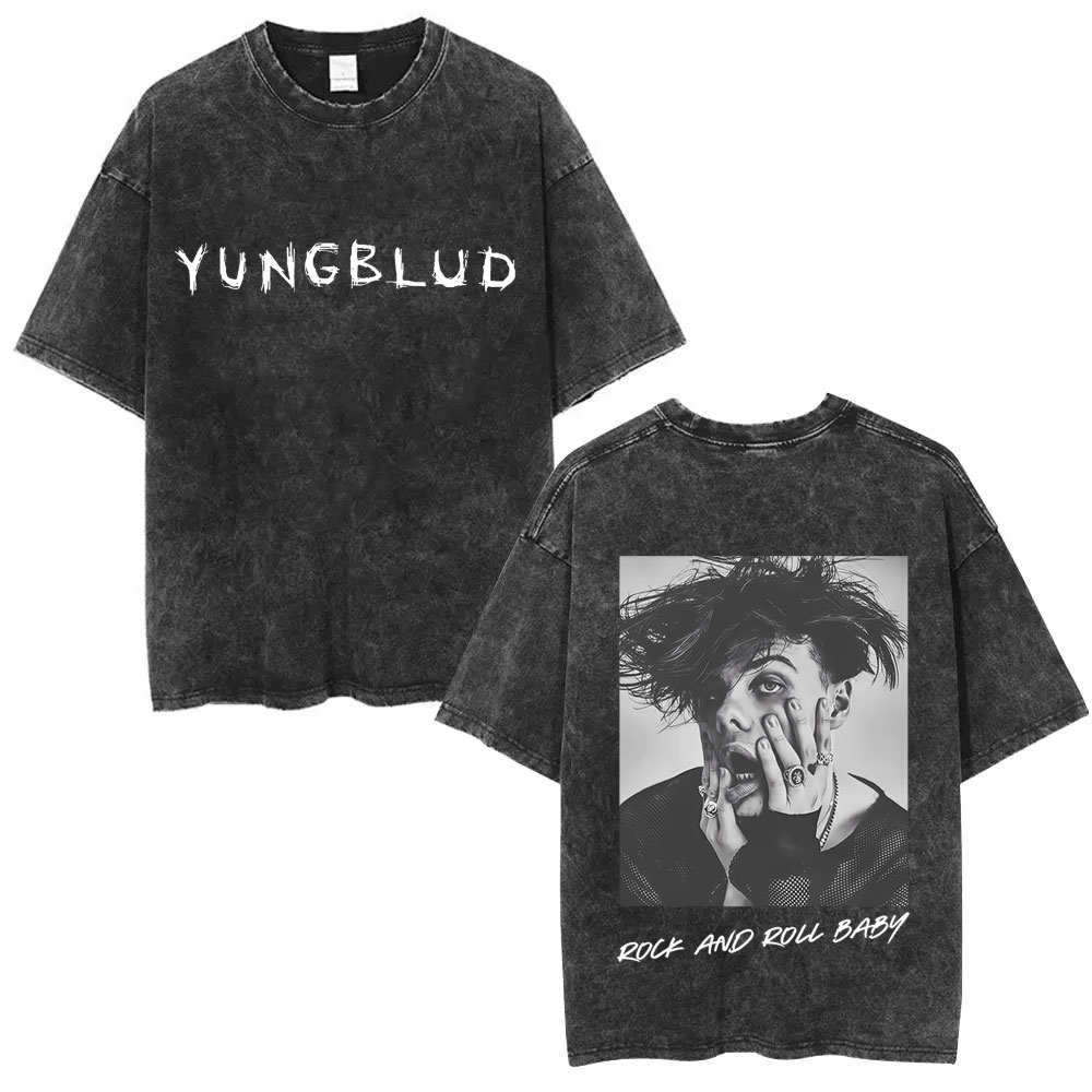 Kaos Grafis Wajah Yungblud Vin - Women'S Fashion Graphic Tees ulasan dan harga